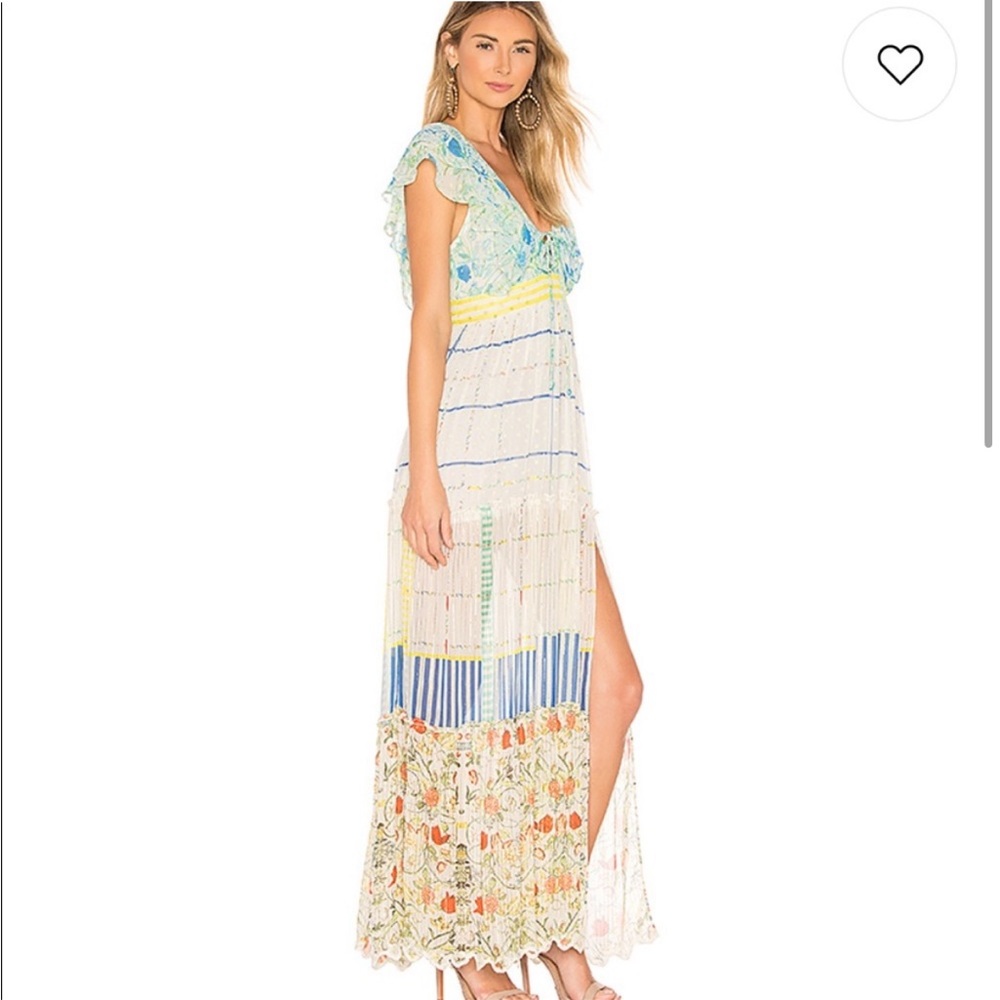 HEMANT AND NANDITA Odyssey Maxi Multi Color XS